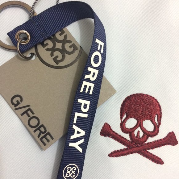 G/FORE Mens Killer Skulls Embroidery Golf Shorts - Picture 7 of 12